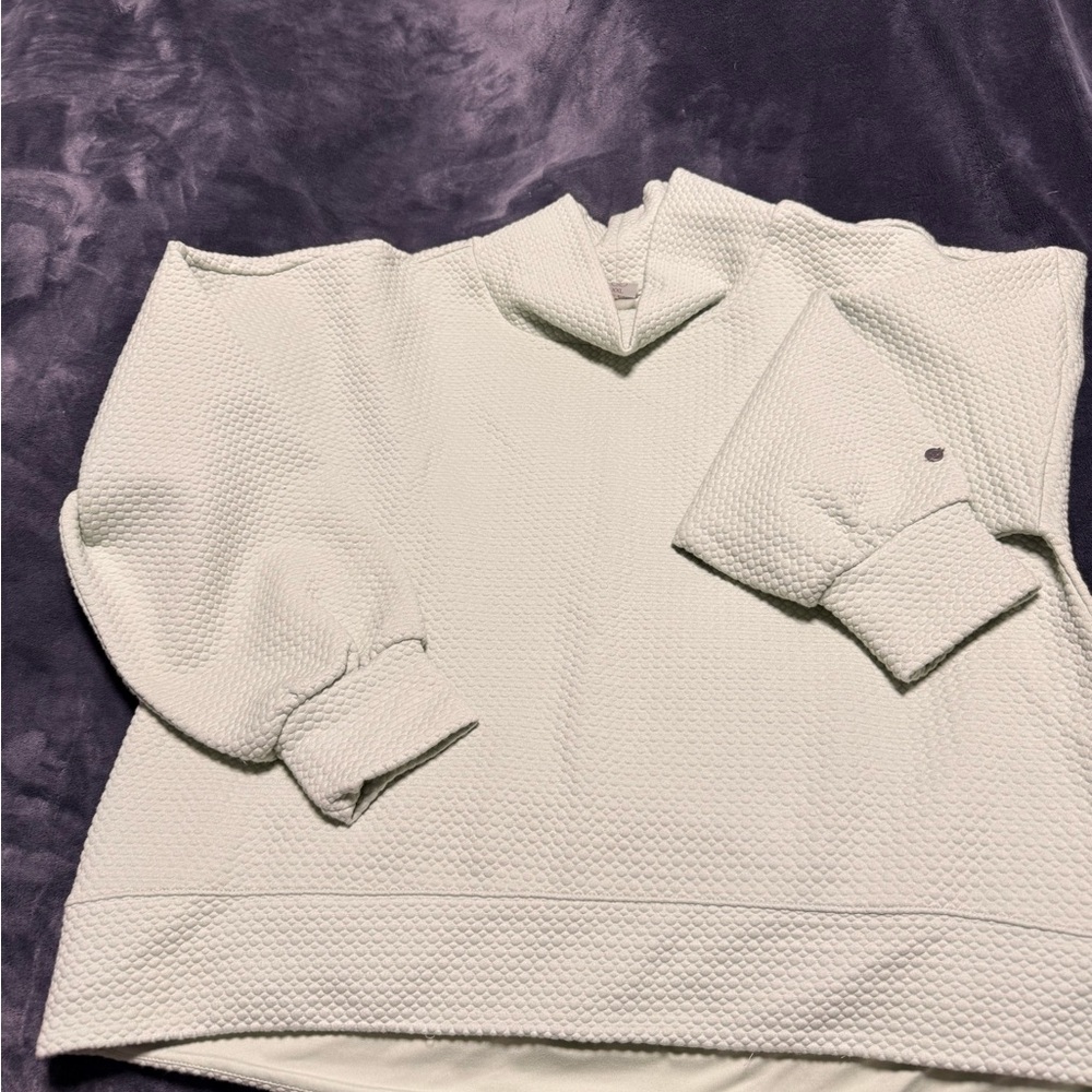 Cozy mint greenTextured Sweatshirt